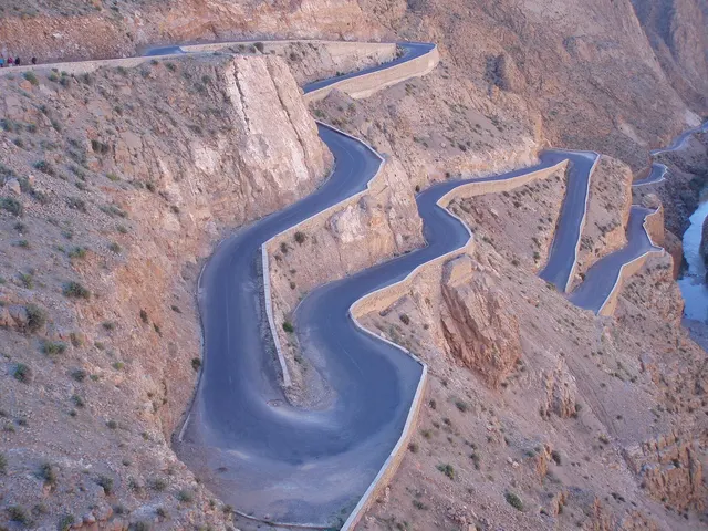 Tizi n Tichka pass High Atlas Mountains Morocco